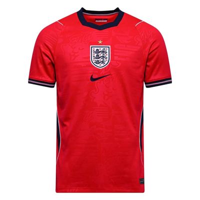 England 2026 World Cup Away Jersey – Red Soccer Shirt