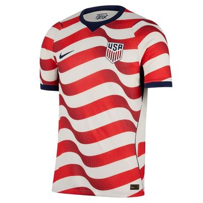 USA 2026 World Cup Home Jersey – White Red Stripes Soccer Shirt