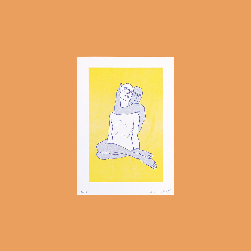 Tattoodesign1, A4 Riso-graph Print