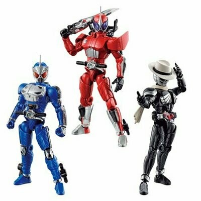 Kamen Rider W So-Do Chronicle Unstoppable A/Under the Wall of S 3-Pack Action Figure Set