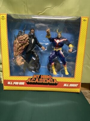 My Hero Academia All Might vs All for One 7-Inch Action Figure 2-Pack