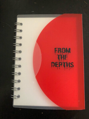 CLEARANCE! 2022 From the Depths Note Book - ONLY 1 LEFT!