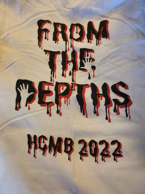 2022 From the Depths- White Practice Shirt
