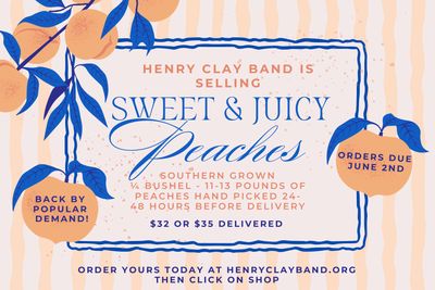 Summertime Peach Fundraiser