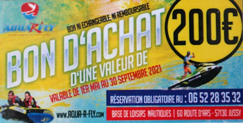 BON D&#39;ACHAT DE 200 €