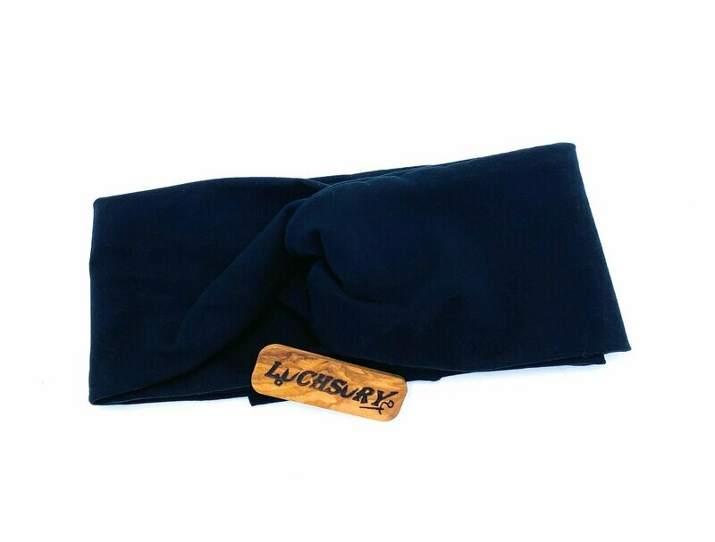 "Turban" - Style Band _schwarz-Uni