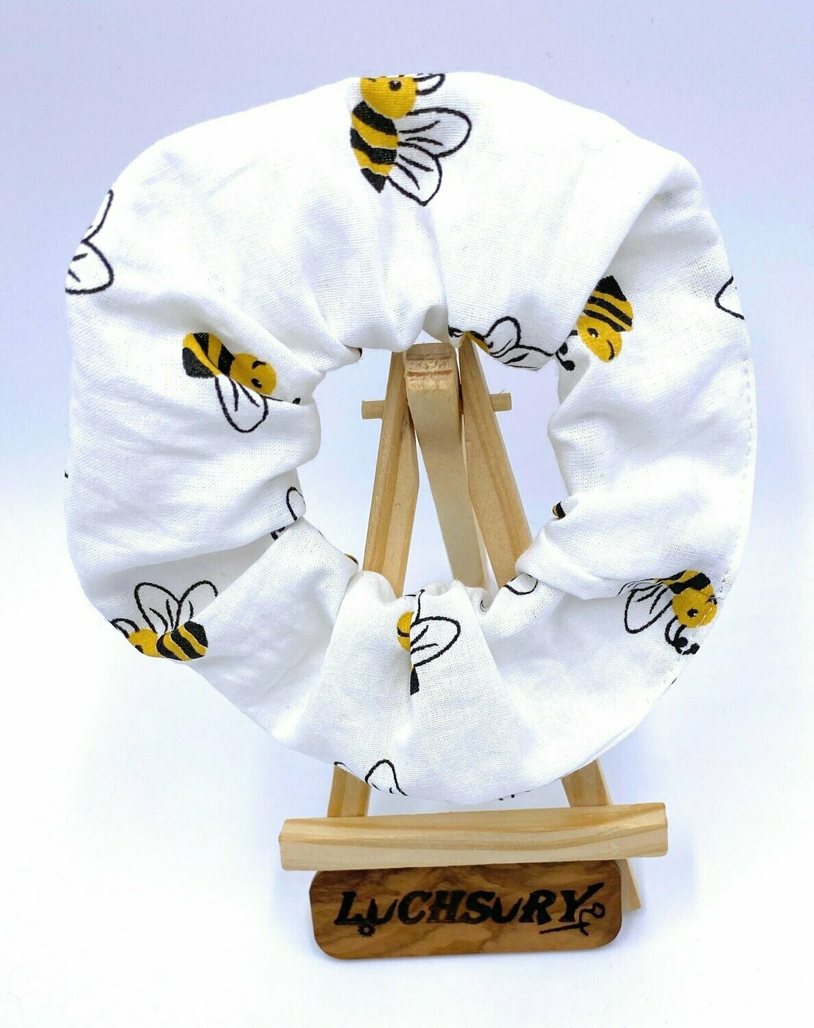 Haargummi / White BEE