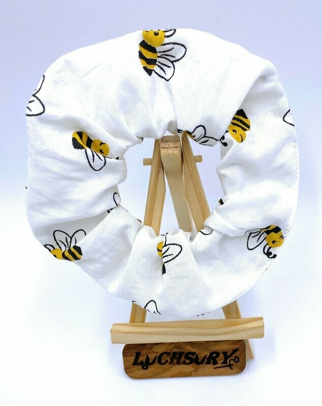 Haargummi / White BEE