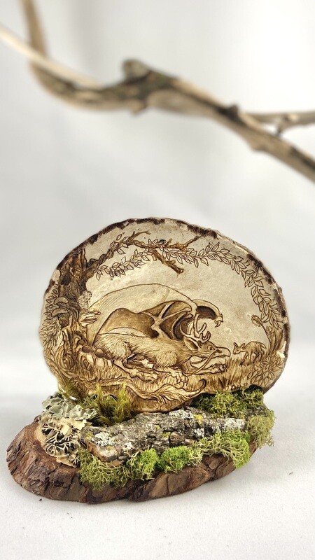 Forest Dragon and the Fawn