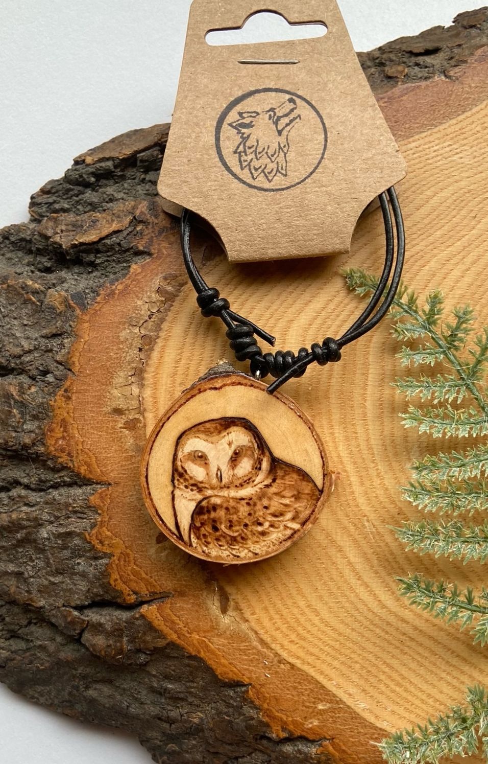 Barn Owl Pendant
