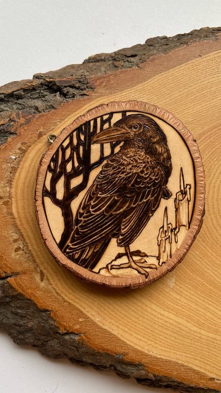 The Raven Ornament