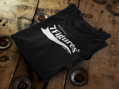 Black Original 7Figures T Shirt