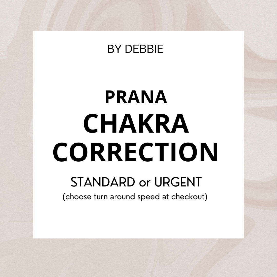 Prana Chakra Correcting/Opening : Remote Session by Debbie