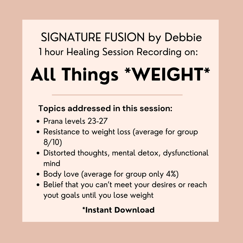 5. WEIGHT LOSS Healing/Clearing Session RECORDING (see description) (10/2)