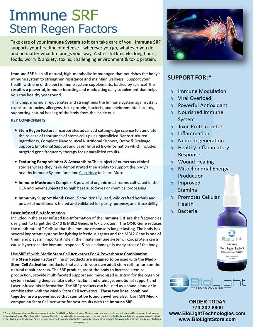 BioLight: Immune SRF (USPS shipping included)
