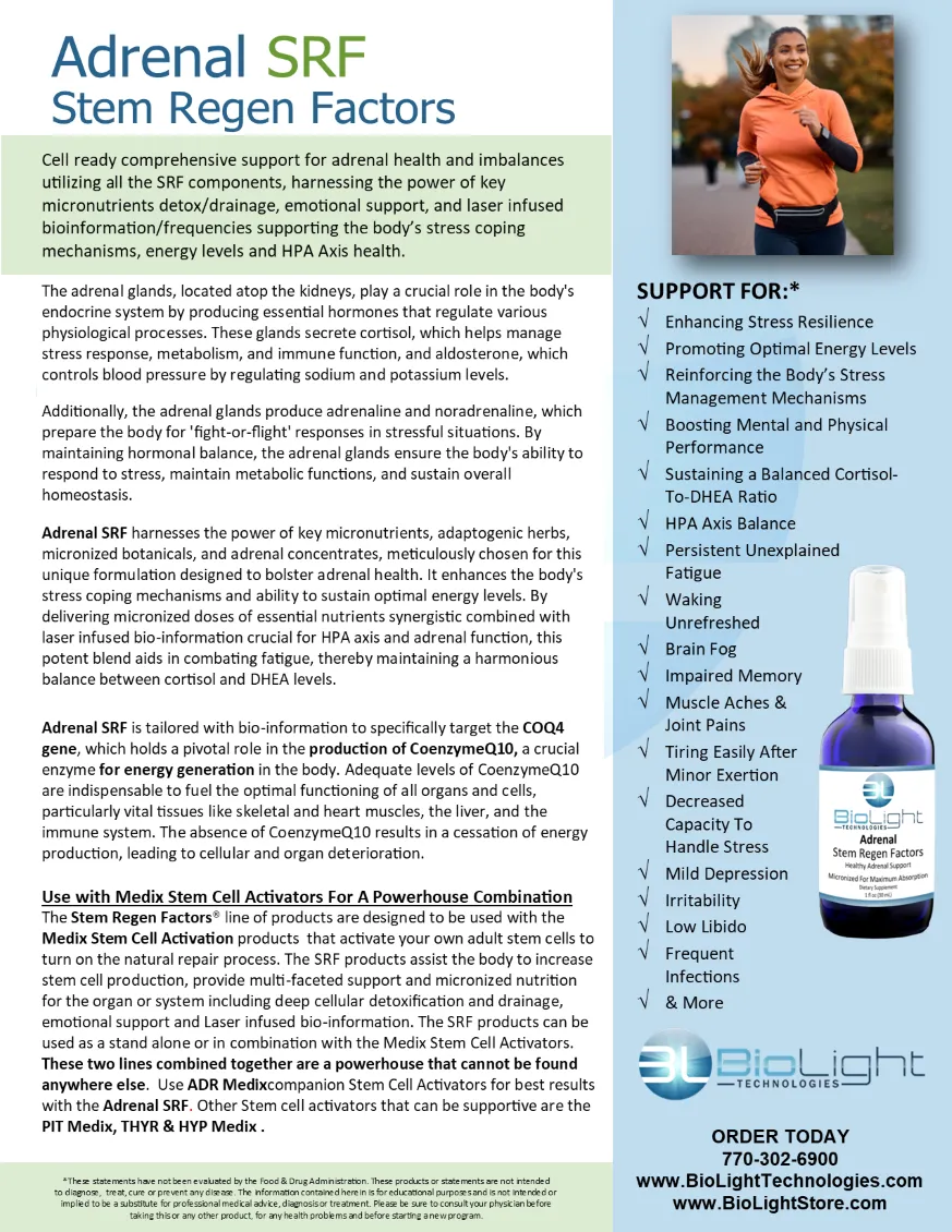 BioLight: Adrenal SRF (USPS shipping included)