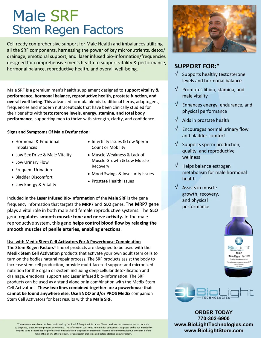 BioLight: Male SRF (USPS shipping included)