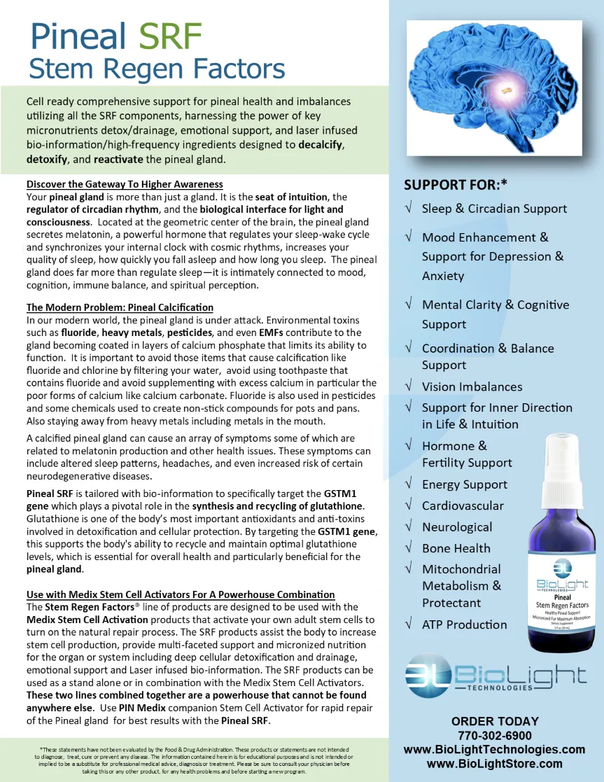 BioLight: Pineal SRF (USPS shipping included)