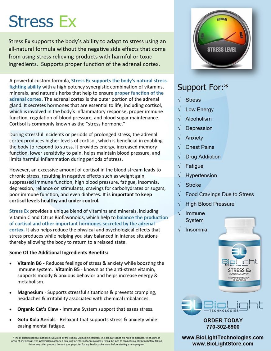 BioLight: Stress Ex (USPS shipping included)