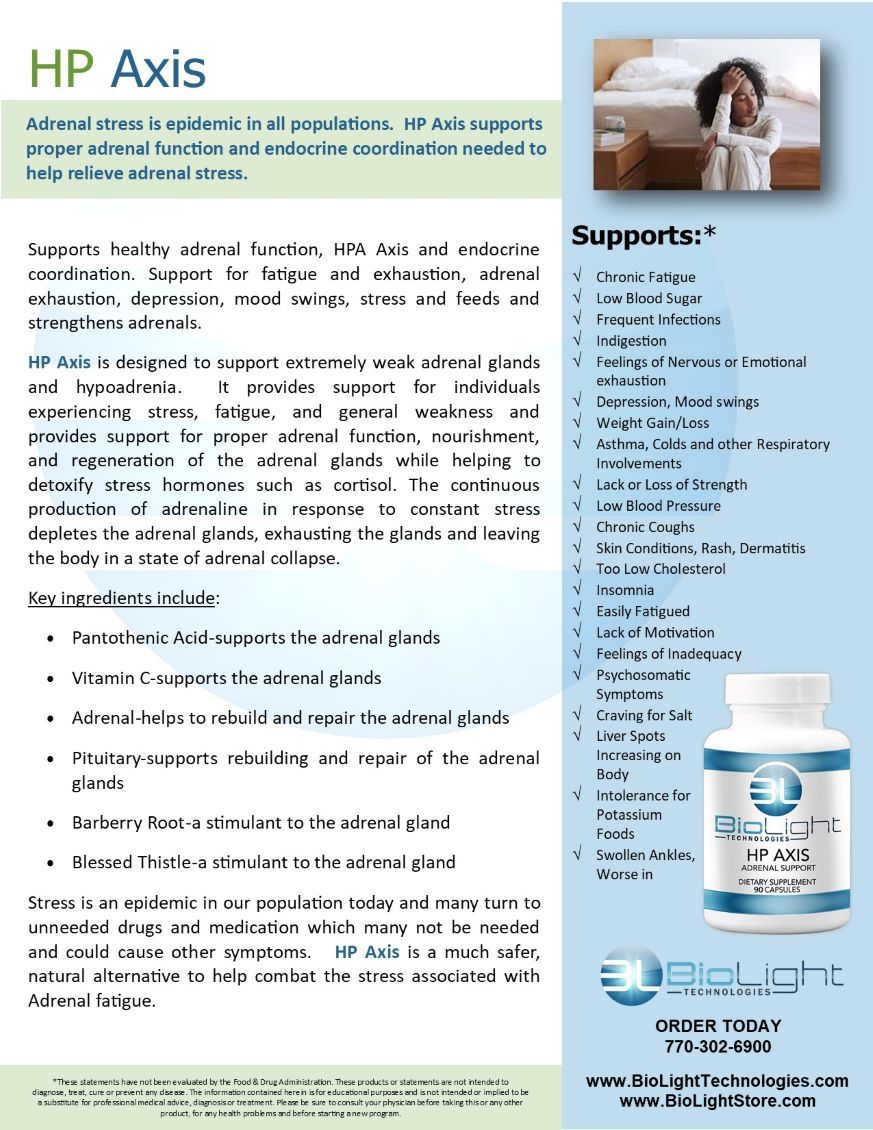 BioLight: HP Axis (USPS shipping included)