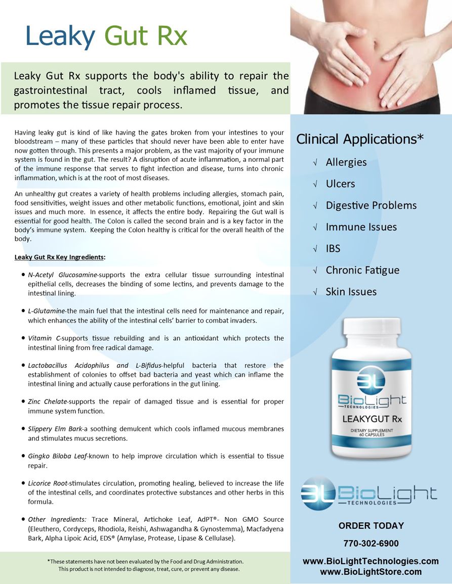 BioLight: LeakyGut RX (USPS shipping included)