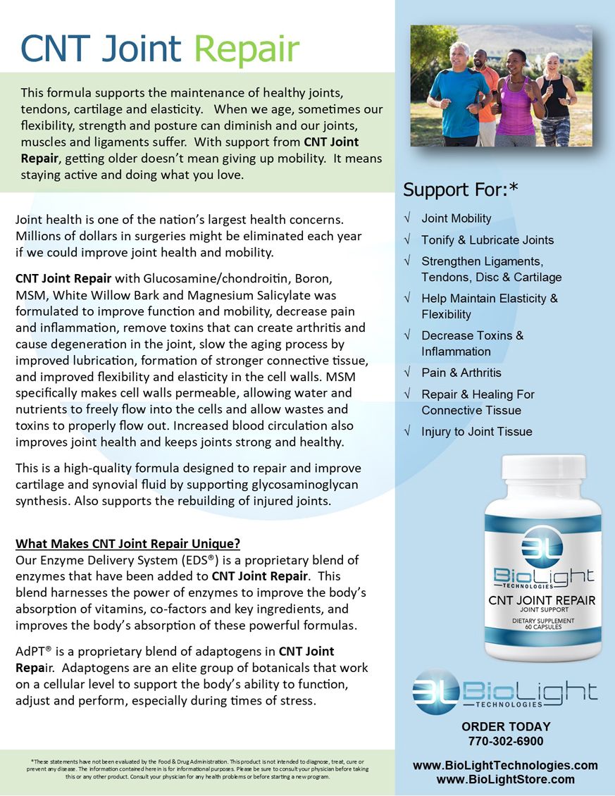 BioLight: CNT Joint Repair (USPS shipping included)