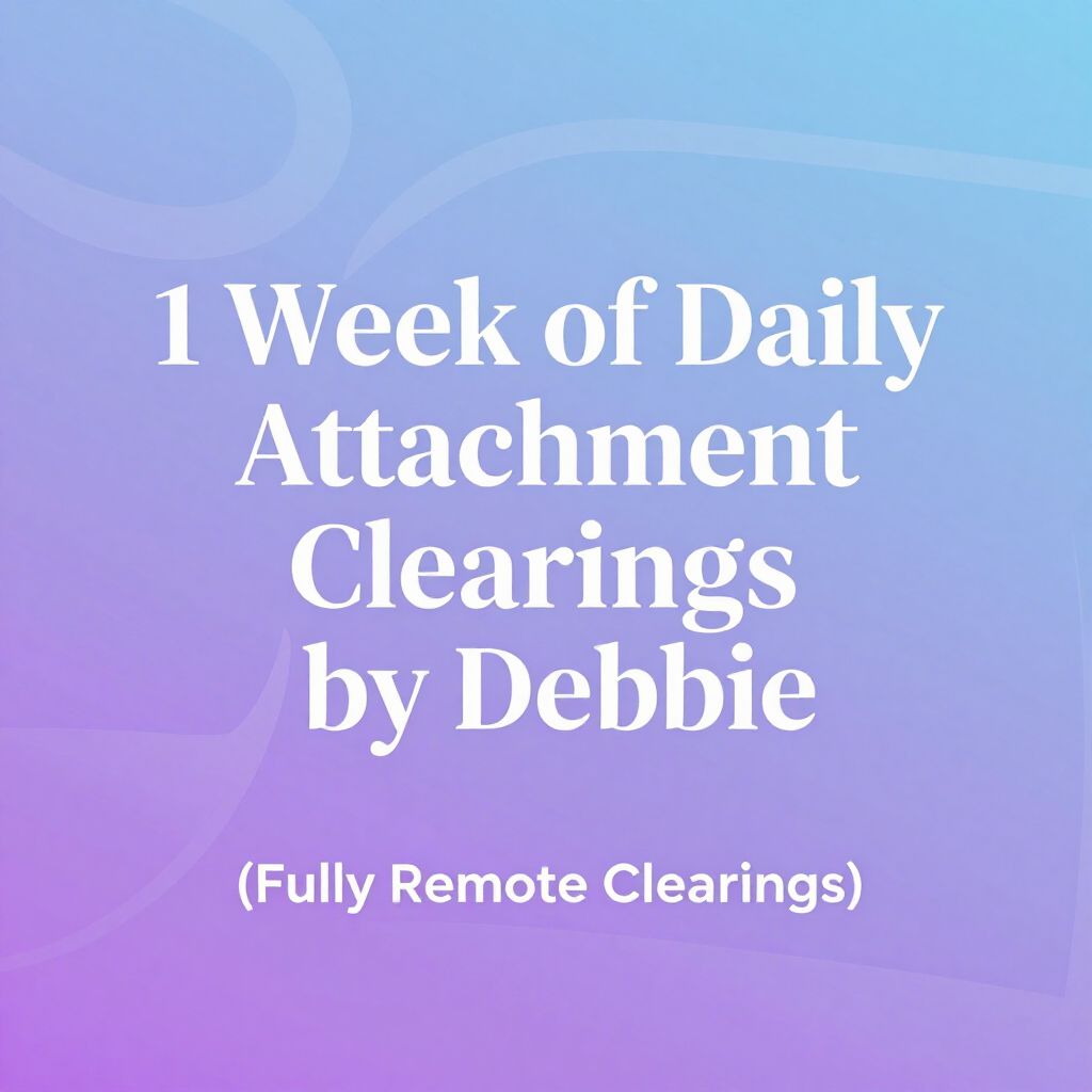 1 week of Daily Clearings w/ Debbie (attachments, entities, portals, person/home/property)