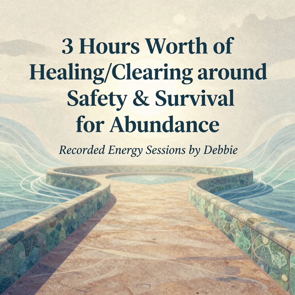 Abundance Package: 3 hrs of Healing/Clearing Abundance Package: 3 hrs of Healing/Clearing "Core Imprints of Safety & Survival"