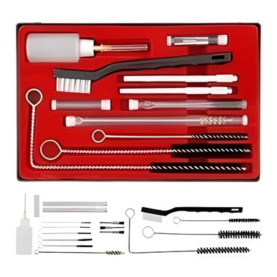 HVLP Air Spray Paint Gun Cleaning and Maintenance Kit | 22 Piece | Includes Storage Case