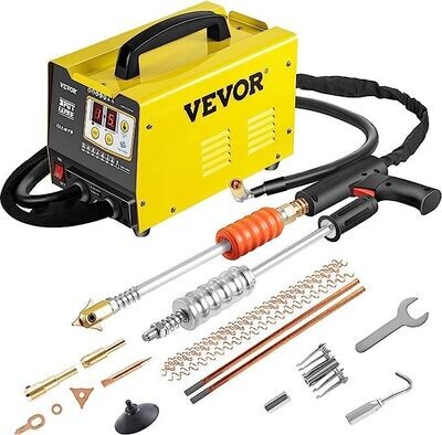 VEVOR 110V Spot Welder Dent Puller, 3000W Stud Welder Dent Repair Kit, 7 Models Spot Welding Machine for Car Body Dent Repair