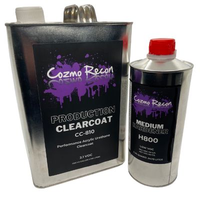 CC810- 2.1 VOC Production Clearcoat Kit