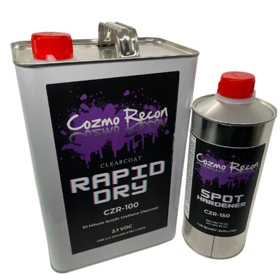 CZR-100 Rapid Dry 2.1 VOC Clear Coat Kit CZR-100 Rapid Dry 2.1 VOC Clear Coat Kit