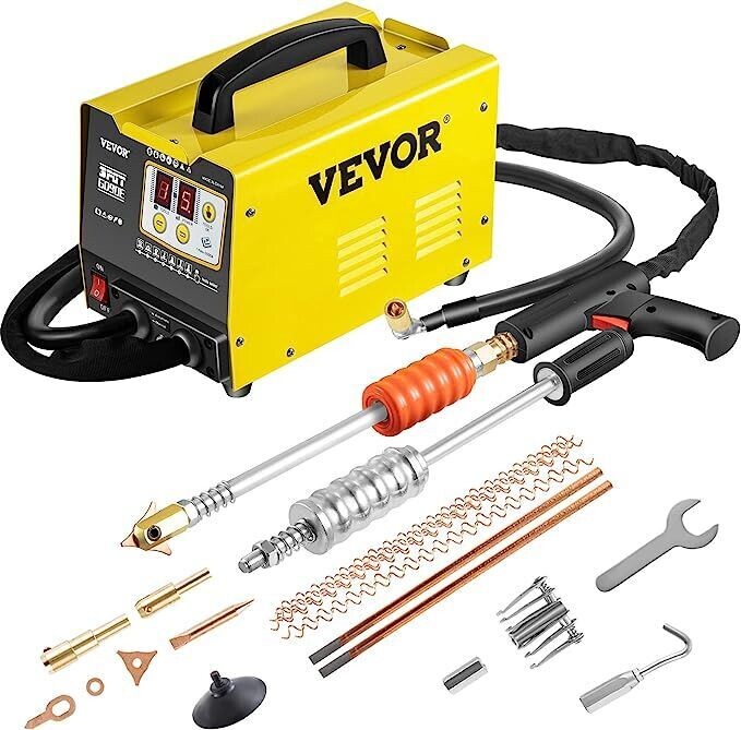 VEVOR 110V Spot Welder Dent Puller, 3000W Stud Welder Dent Repair Kit