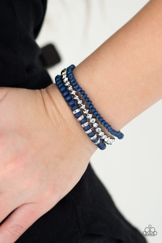 Paparazzi Ideal Idol Blue Bracelet