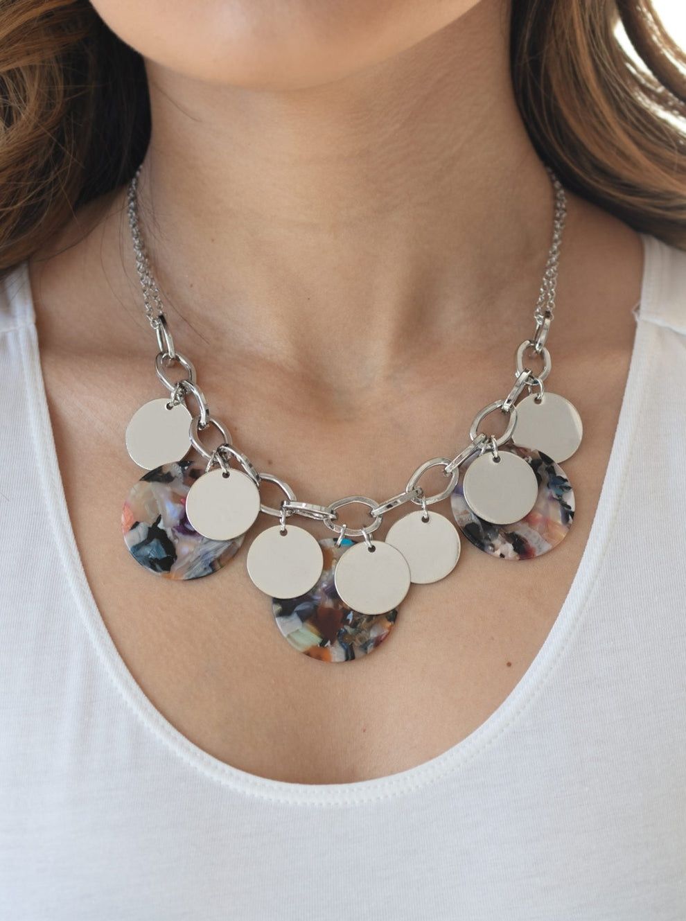Paparazzi Confetti Confection Multi Necklace/Earrings Set