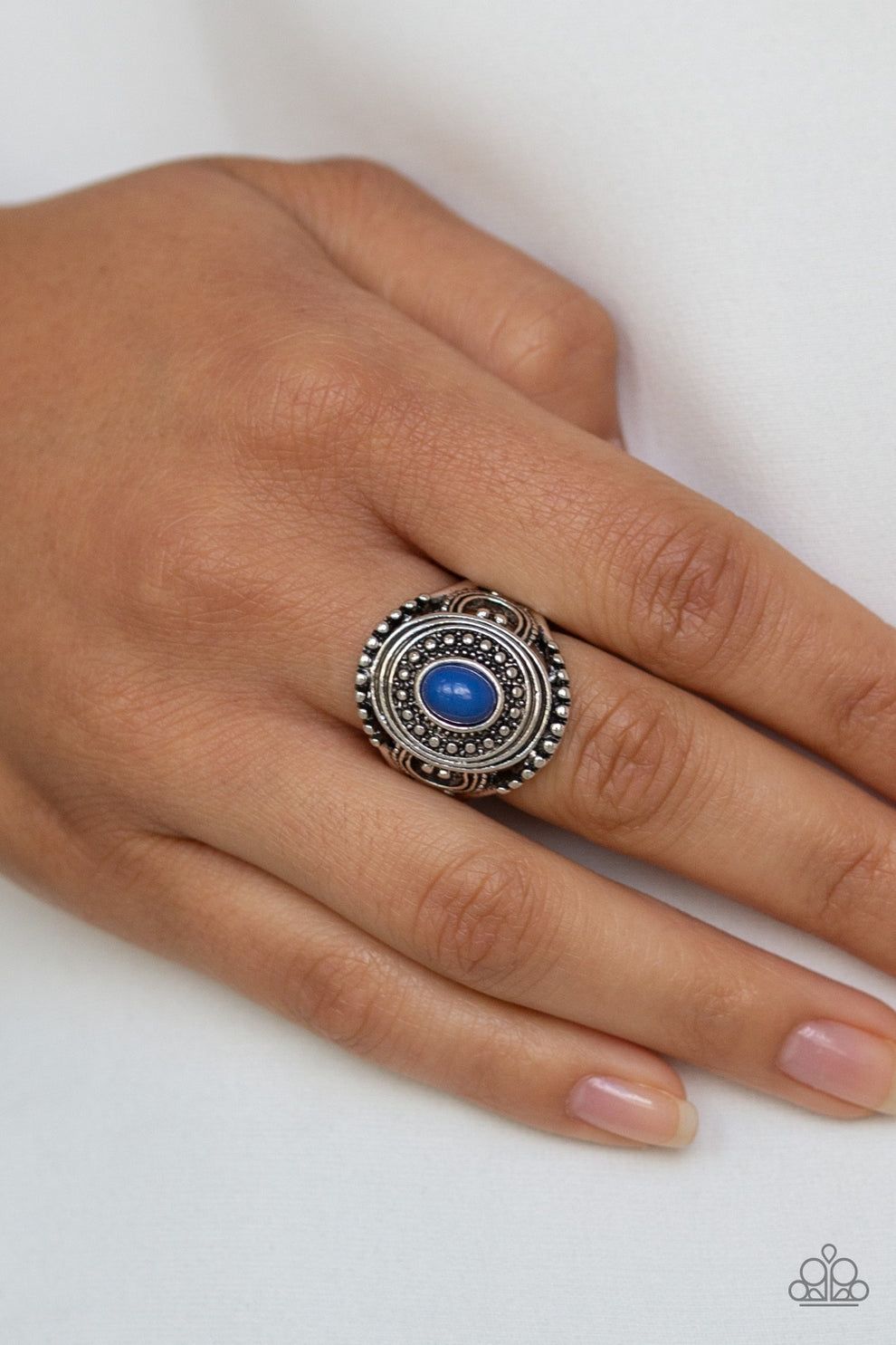Paparazzi Oasis Moon Blue Ring