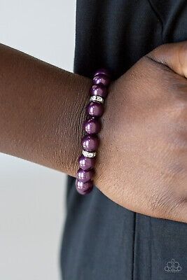 Paparazzi Exquisitely Elite Purple Bracelet
