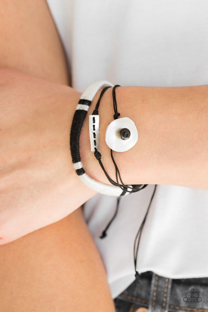 Paparazzi Jetsetter Journey Black Urban Bracelet