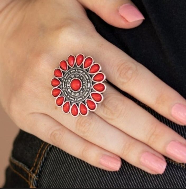 Paparazzi Posy Paradise Red Ring