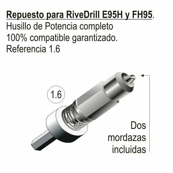 Repuesto Husillo de potencia Completo E95H