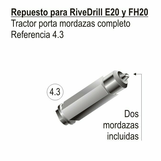 Repuesto Tractor portamordazas E20 y FH20