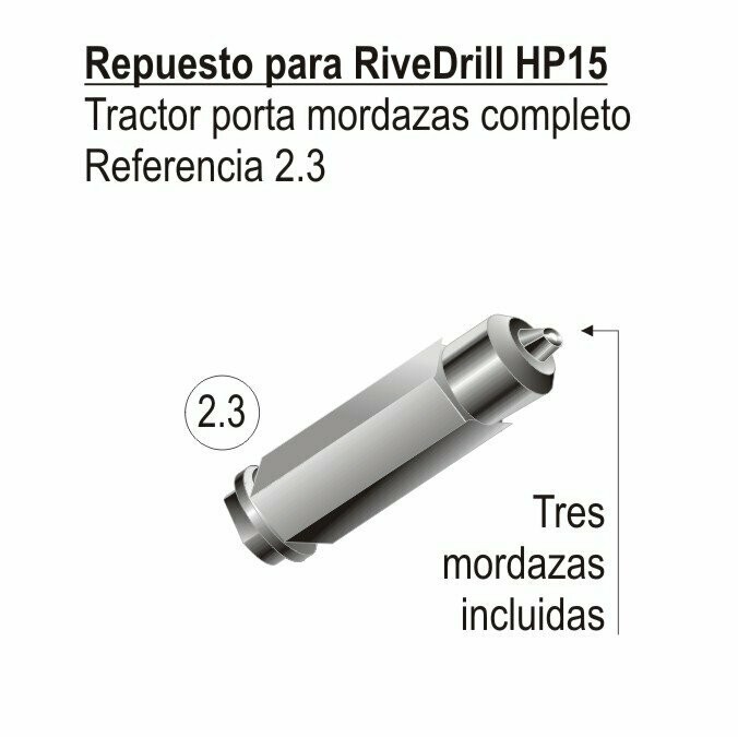 Repuesto tractor porta mordazas HP15