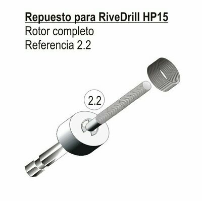 Repuesto Rotor RiveDrill HP15