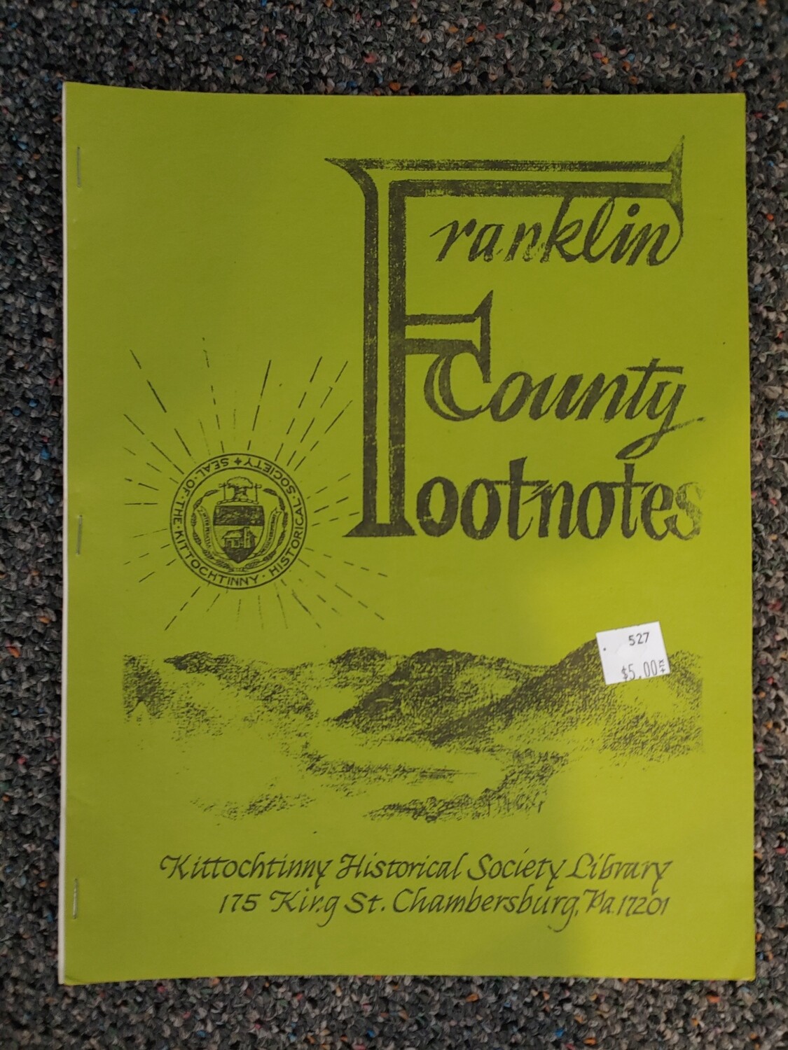 Franklin County Footnotes 1982 (KHS) Vol. 3 No. 2