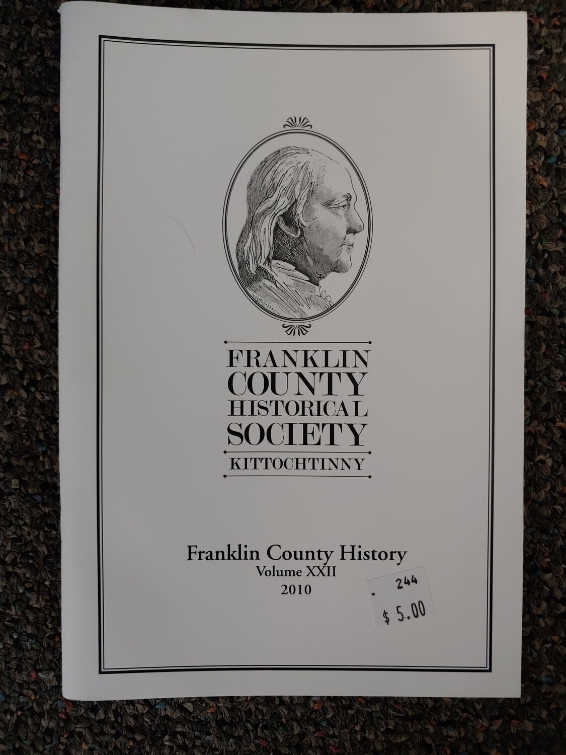 Franklin County Historical Society Journal 2010