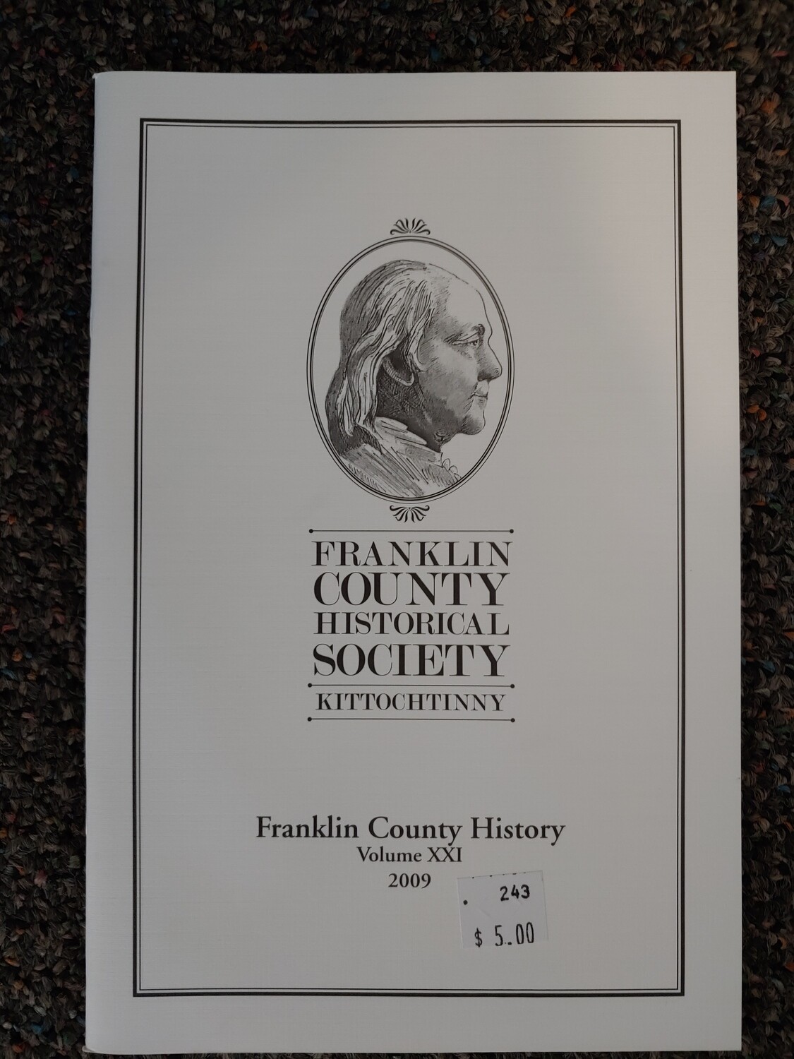 Franklin County Historical Society Journal 2009