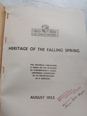 Heritage of the Falling Spring