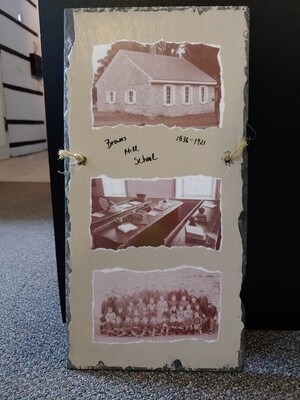 Slate Tiles Brown's Mill School with Pictures