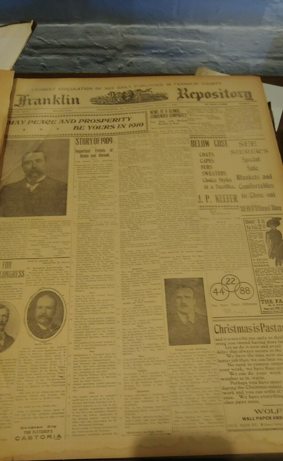 Franklin Repository 1910 Large Binder