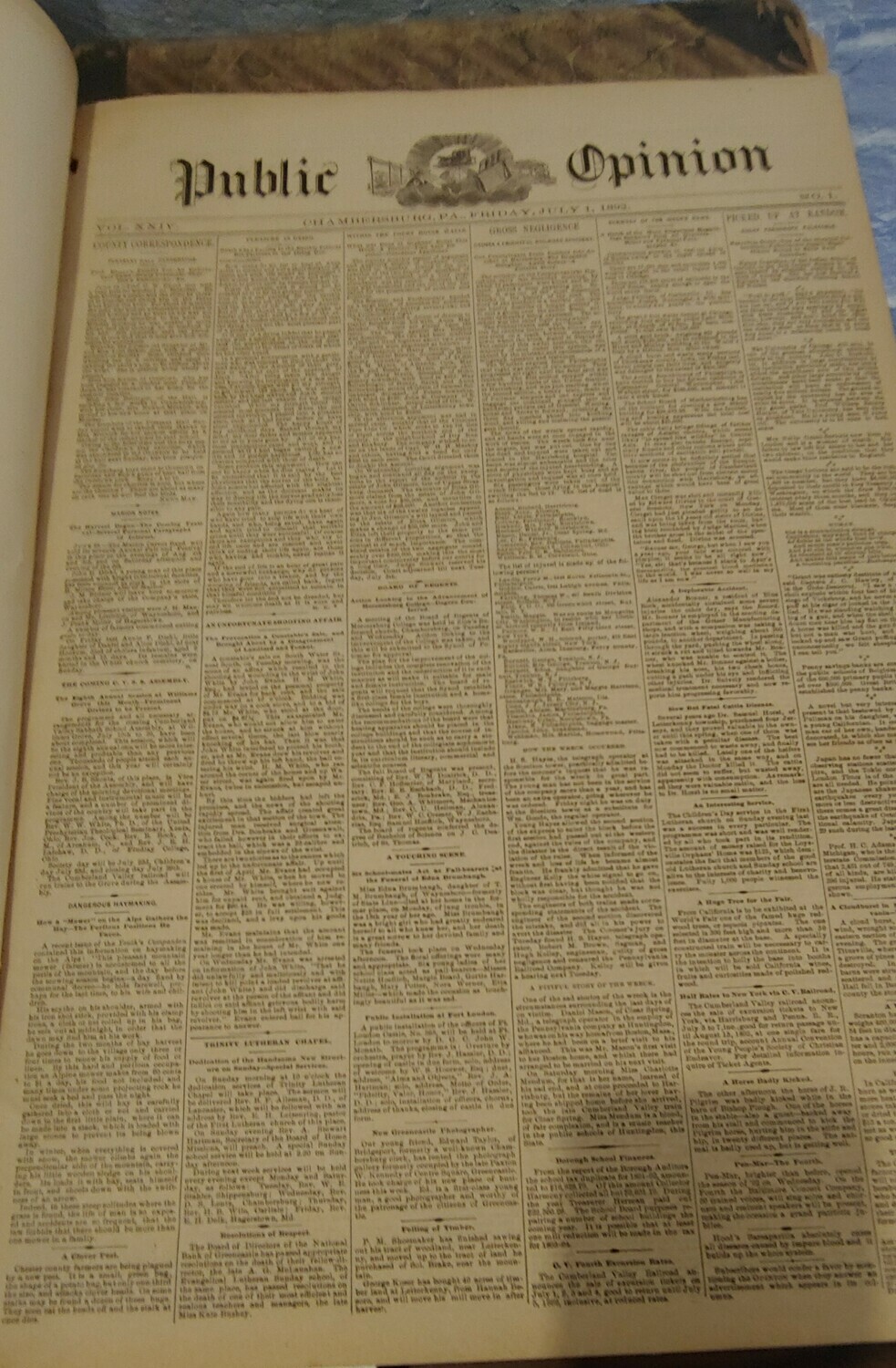 Public Opinion 1892-1893